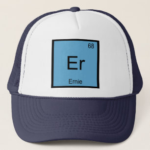 Gorra De Camionero Tabla periódica de elementos de química de nombre