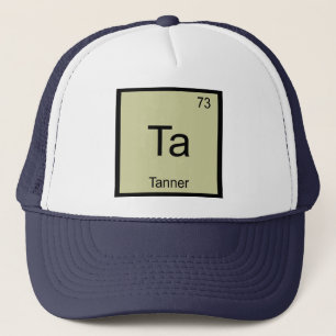 Gorra De Camionero Tabla periódica de elementos de química nombre c