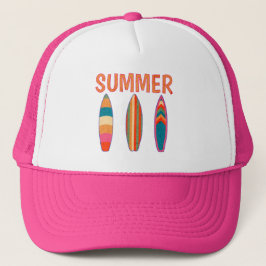 Gorra De Camionero Tablas de surf de verano