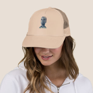 Gorra De Camionero Tablero de circuito humano de IA ciberpunk