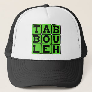 Gorra De Camionero Taboulleh, plato vegetariano levantino