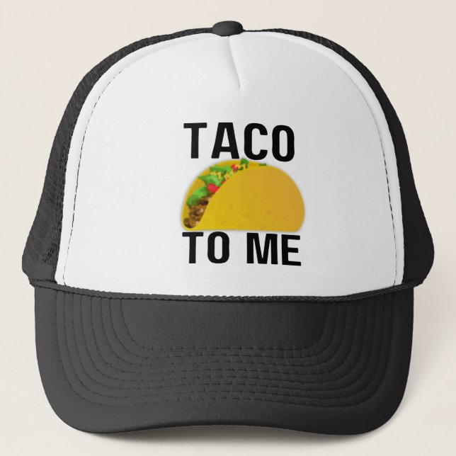 GORRA DE CAMIONERO TACO A MÍ (Anverso)