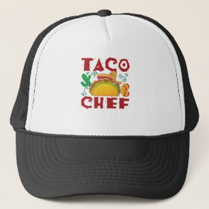 Gorra De Camionero Taco Chef Taco Truck