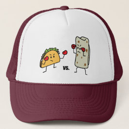 Gorra De Camionero Taco contra el burrito