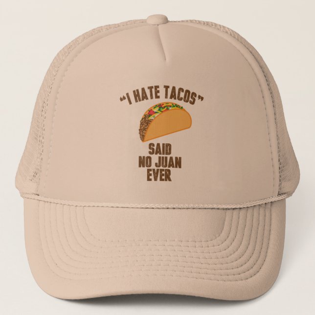 Gorra De Camionero Taco Trucker Hat (Anverso)