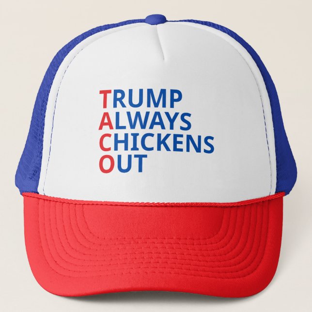 Gorra De Camionero Taco trump (Anverso)