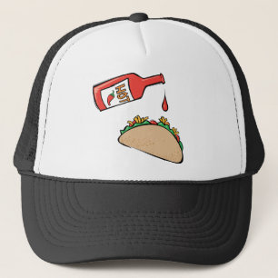 Gorra De Camionero Taco y salsa caliente