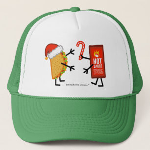 Gorra De Camionero Taco y salsa caliente - navidad
