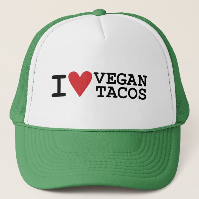 Gorra De Camionero Tacos del vegano (Anverso)