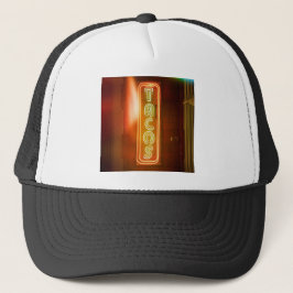 Gorra De Camionero Tacos Rótulo Imagen tipográfica Taco Arte Word Ar