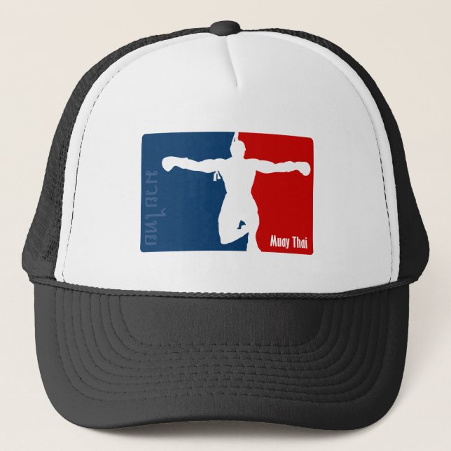 Gorra De Camionero Tailandés de Muay (Anverso)