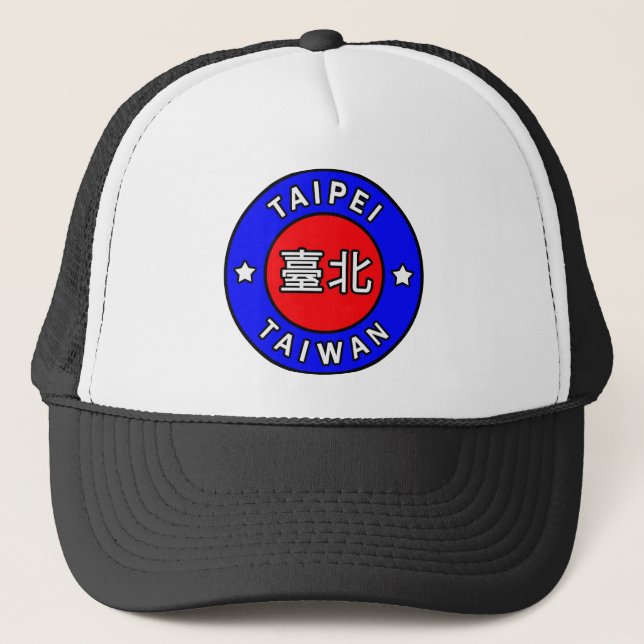 Gorra De Camionero Taipei Taiwán (Anverso)