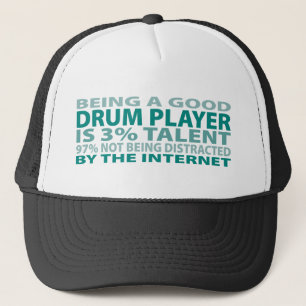Gorra De Camionero Talento del jugador el 3% del tambor