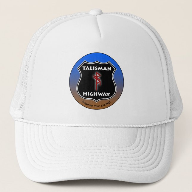 Gorra De Camionero Talisman Highway RuneQueen (Anverso)