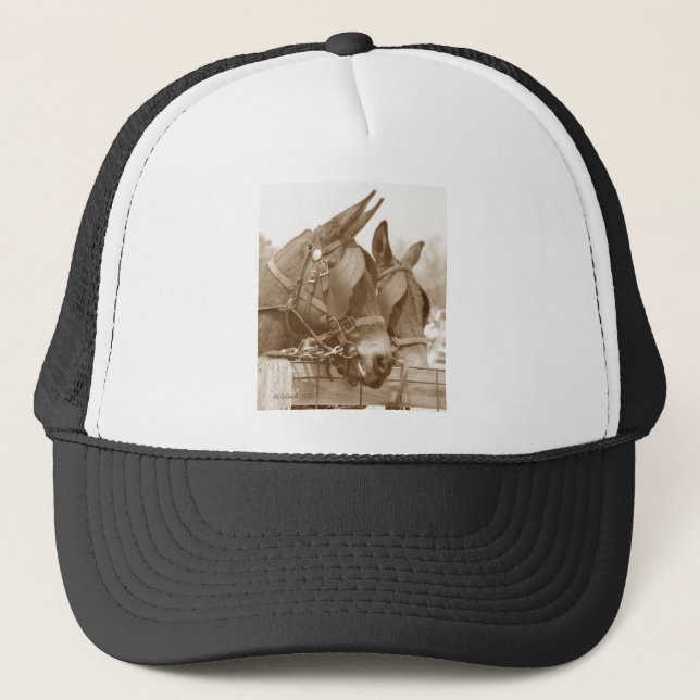 Gorra De Camionero Talkin él encima (Anverso)