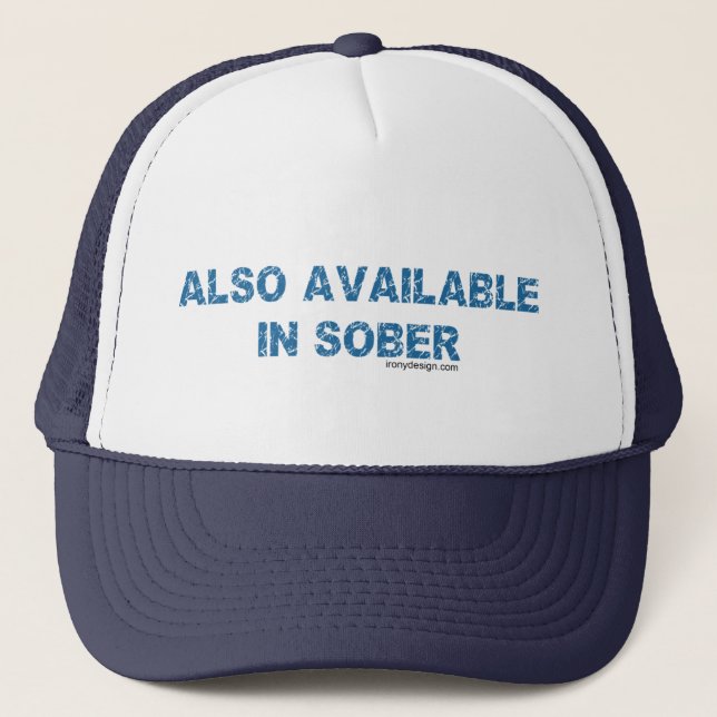 Gorra De Camionero También disponible en sobrio (Anverso)