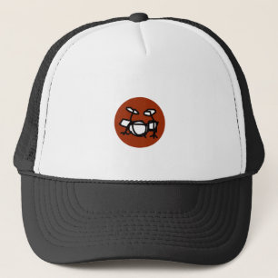 Gorra De Camionero tambor de música rock / tambor