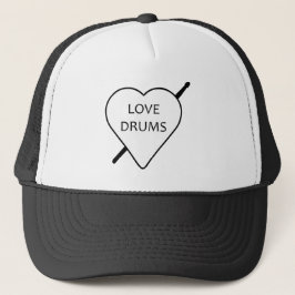 Gorra De Camionero Tambores de amor