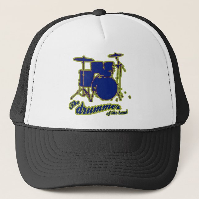 Gorra De Camionero tambores de percusión ~ tambor (Anverso)