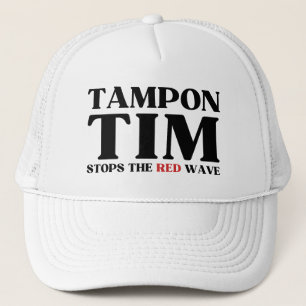 Gorra De Camionero Tampon Tim Detendrá La Ola Roja-Tim Walz 2024