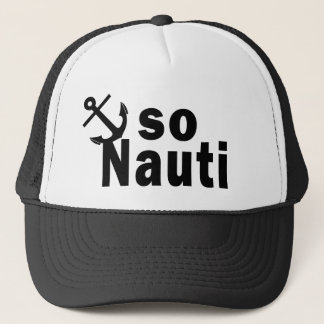 Gorra De Camionero Tan Nauti - canotaje divertido
