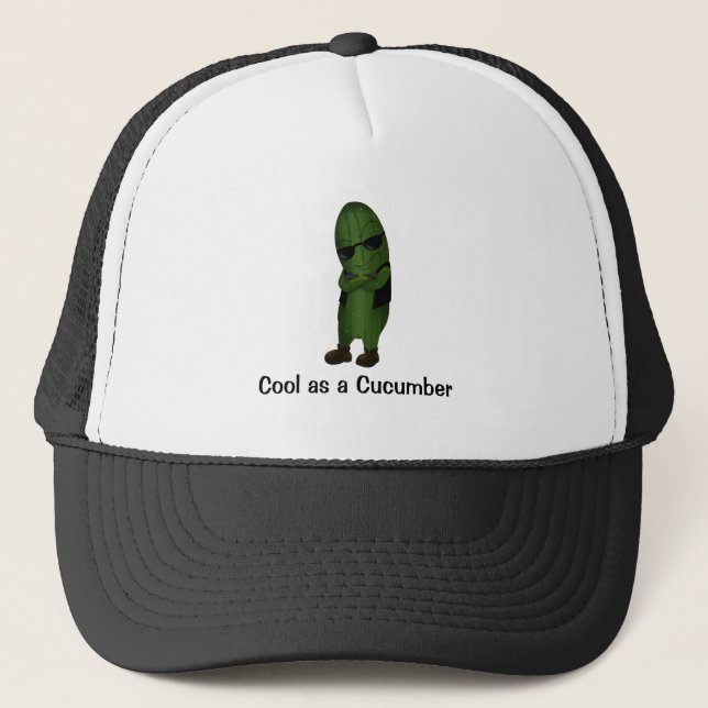 Gorra De Camionero Tan Tranquilo Como Una Lechuga (Anverso)
