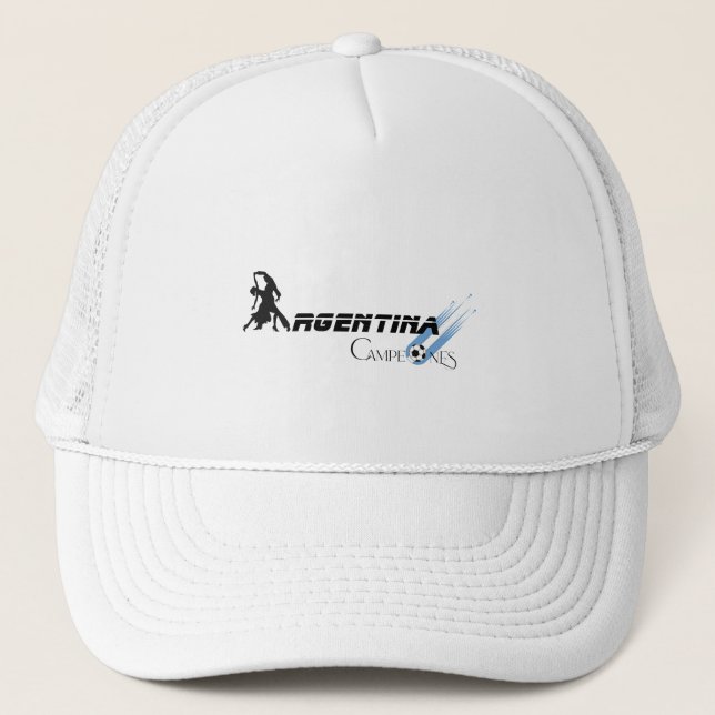 Gorra De Camionero Tango-Soccer de Argentina (Anverso)
