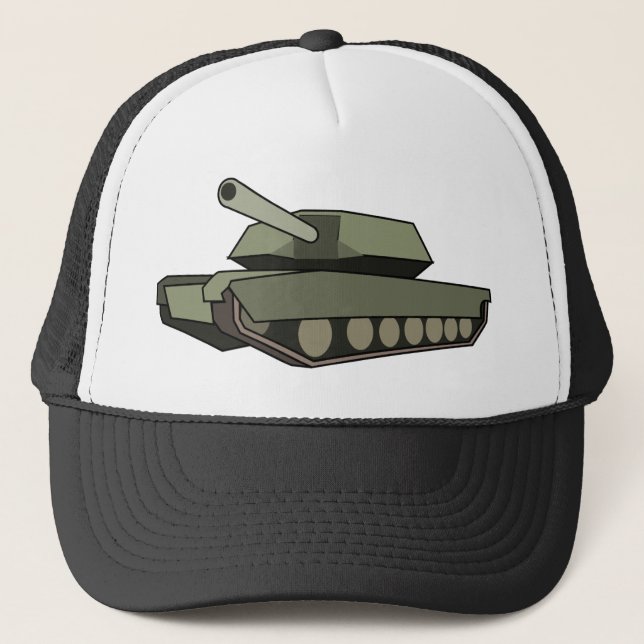 Gorra De Camionero Tanque de artillería (Anverso)