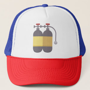 Gorra De Camionero Tanque de oxígeno - tanque de scuba