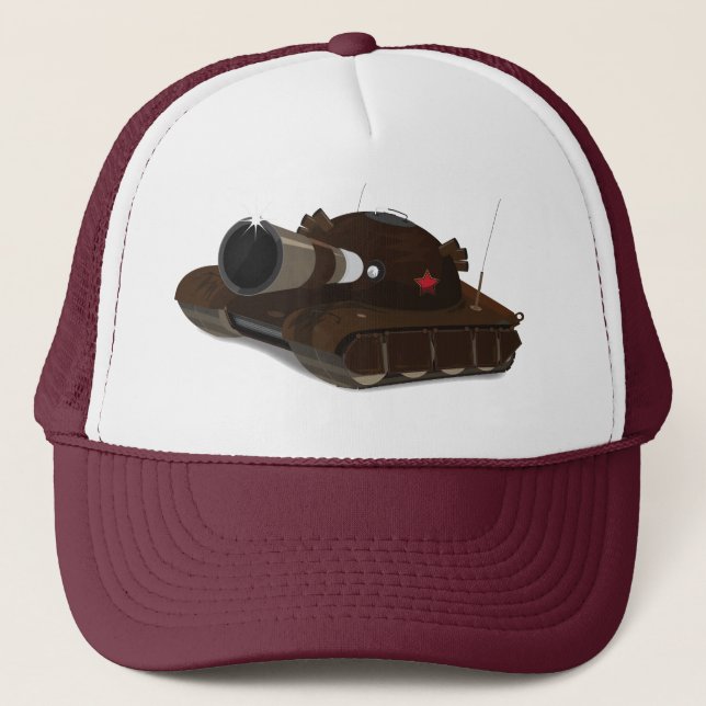Gorra De Camionero Tanque militar (Anverso)