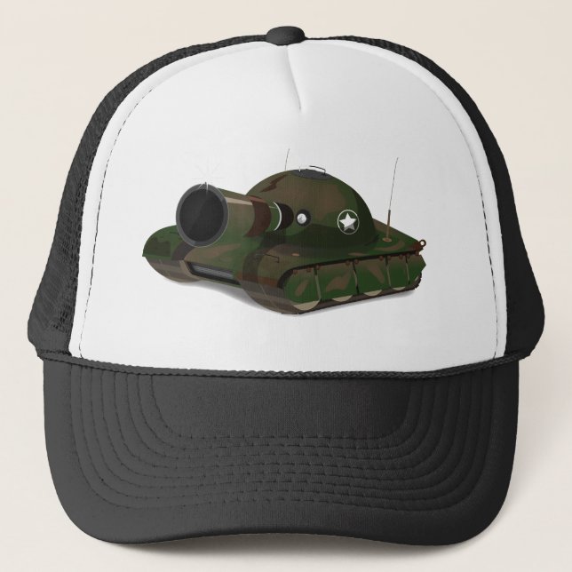 Gorra De Camionero Tanque militar (Anverso)