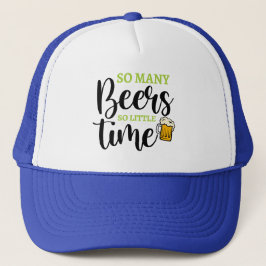 Gorra De Camionero Tantas Cervezas De Tan Poco Tiempo Trucker Hat