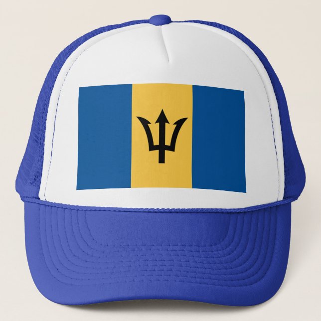 GORRA DE CAMIONERO TAPA DE BARBADOS (Anverso)