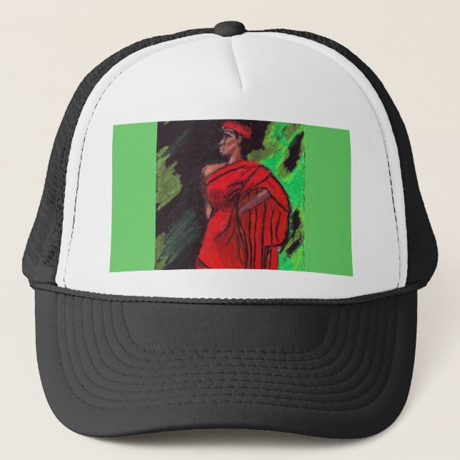 Gorra De Camionero Tapa de BELLEZA NEGRA (Anverso)