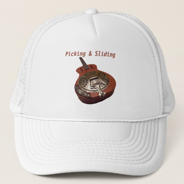 Gorra De Camionero Tapa de picador de guitarra (Anverso)