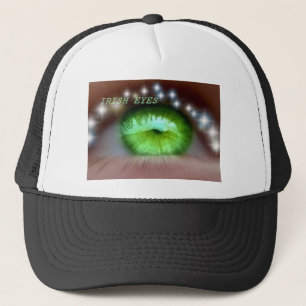 Gorra De Camionero Tapa de pico con detalles de ojo