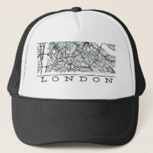Tapa del mapa de Londres