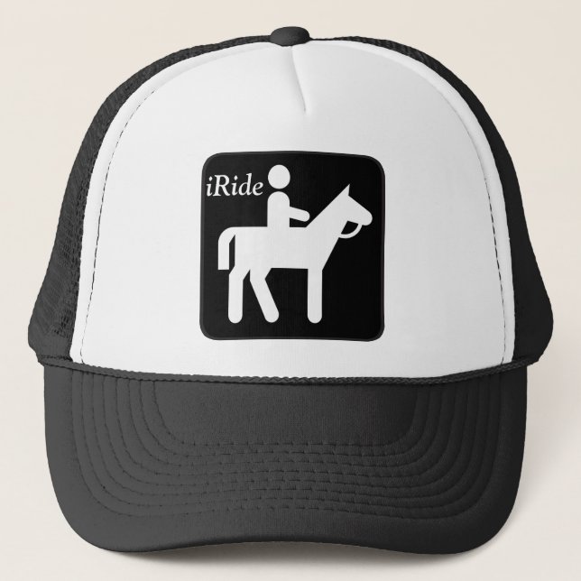 Gorra De Camionero Tapa iRide (Anverso)