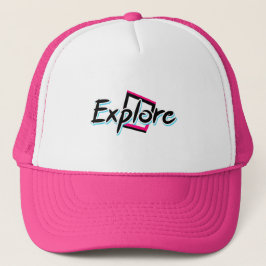 Gorra De Camionero Tapa rosa
