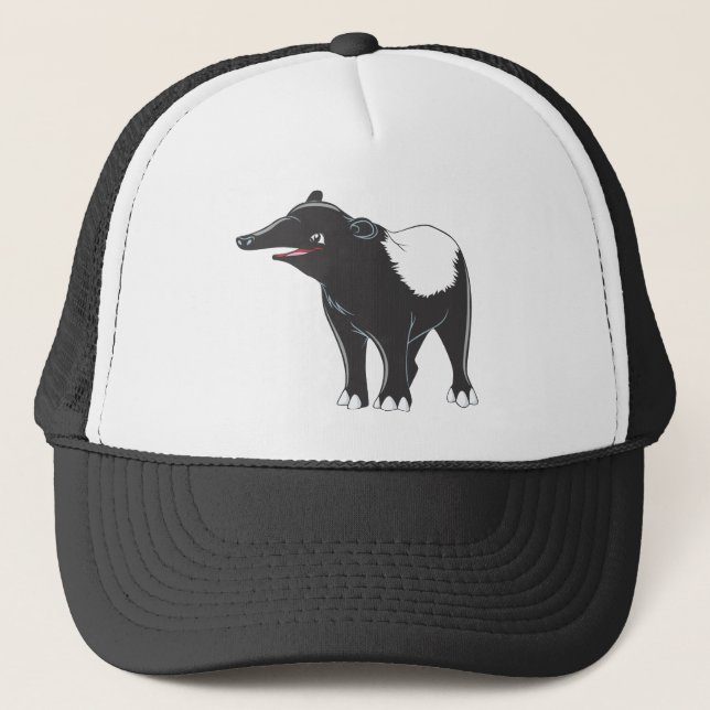 Gorra De Camionero Tapir feliz (Anverso)