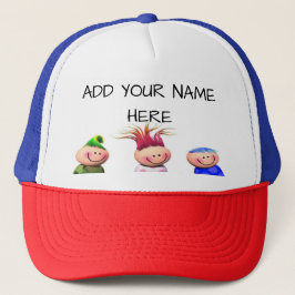 GORRA DE CAMIONERO TAPÓN DE BÉISBOL PERSONALIZADO PARA NIÑOS