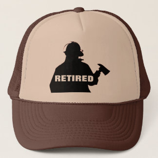 Gorra De Camionero Tapón de bombero retirado