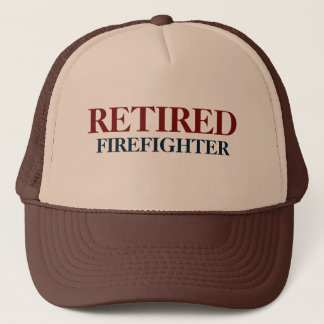 Gorra De Camionero Tapón de bombero retirado