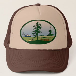 Gorra De Camionero Tapón de campo pastoral