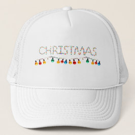 Gorra De Camionero Tapón de luces navidades