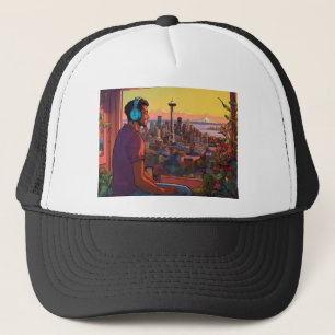 Gorra De Camionero Tapón De Tendencia Para Los Hombres