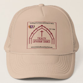 Gorra De Camionero Tapón del logotipo de Trinidad
