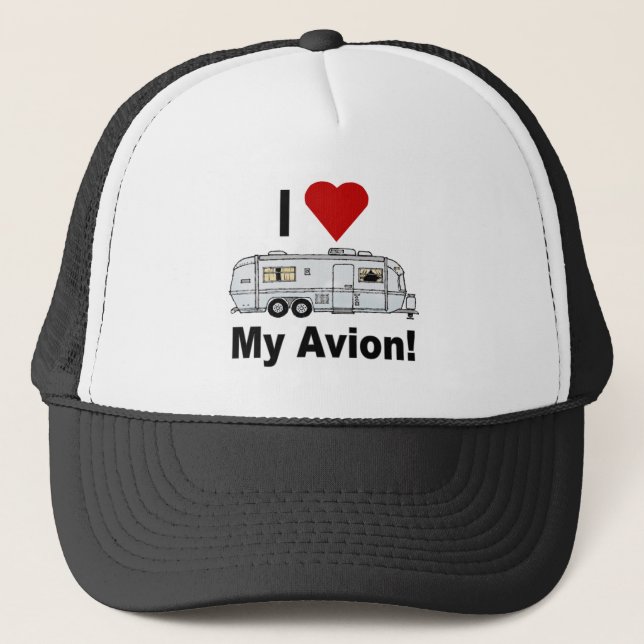 Gorra De Camionero Tapón estilo camión remolque de Avión (Anverso)