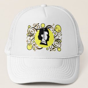Gorra De Camionero Tapón graduado con sabor a punto amarillo