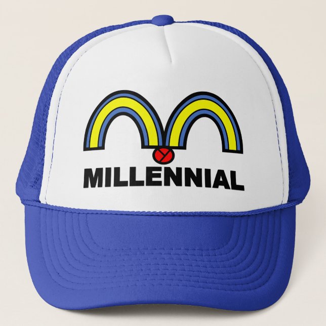 Gorra De Camionero Tapón MILENCIAL (Anverso)